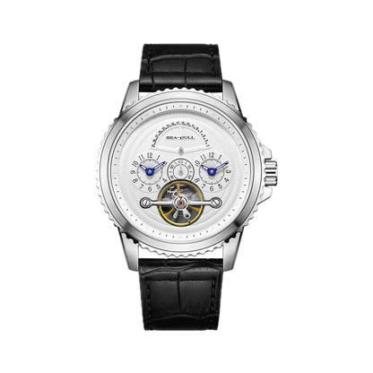 Seagull – Double Fuseau Horaire & Calendrier Rétrograde