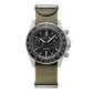 LM02 Type C Acier et cadran Noir