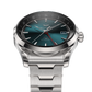 L'Odyssée - Automatic GMT Watch - Vert Émeraude