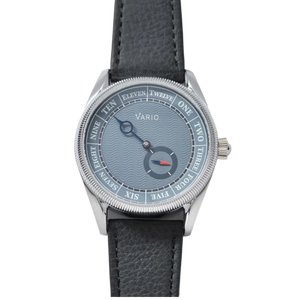 מצפן Vario NAVI מחוג יחיד אפור סערה, שניות קטנות