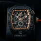 CRONUS ART CM02 et CM06 Chronograph Carbon