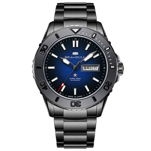 Ocean Series 200m Waterproof Sparkling Dial Ceramic Bezel Diving Watch 44mm