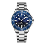Ocean Series Pro 300m Gradient Wave-textured Dial Diving Watch 41mm
