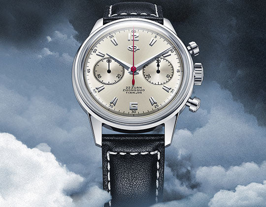 Seagull 1963 Chronograph Watch Sky Voyage Edition 40mm