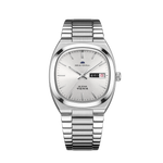 Day-date Calendar Tonneau Case Dress Watch 34mm