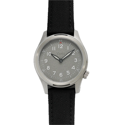 שעון קוורץ סולארי Vario 1945 A-11S בצבע אפור נשר