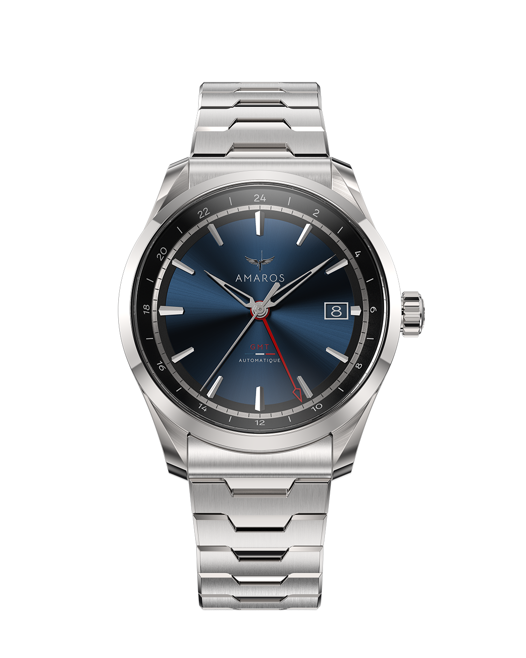 L'Odyssée - Automatic GMT Watch - Bleu Atlantique