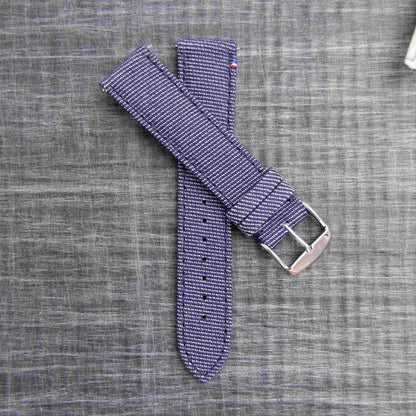 Bracelet de montre toile PORT LOUIS jean