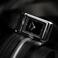 Vario VERSA Reversible Dual Time Silver-Black Watch