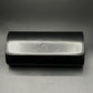 Etui montre en cuir noir
