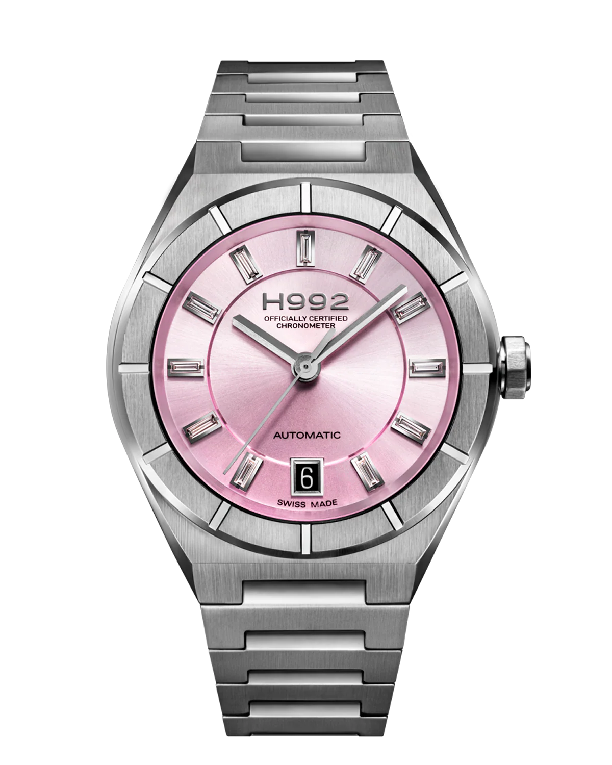 H992 H2 Pink + Silver Diamonds