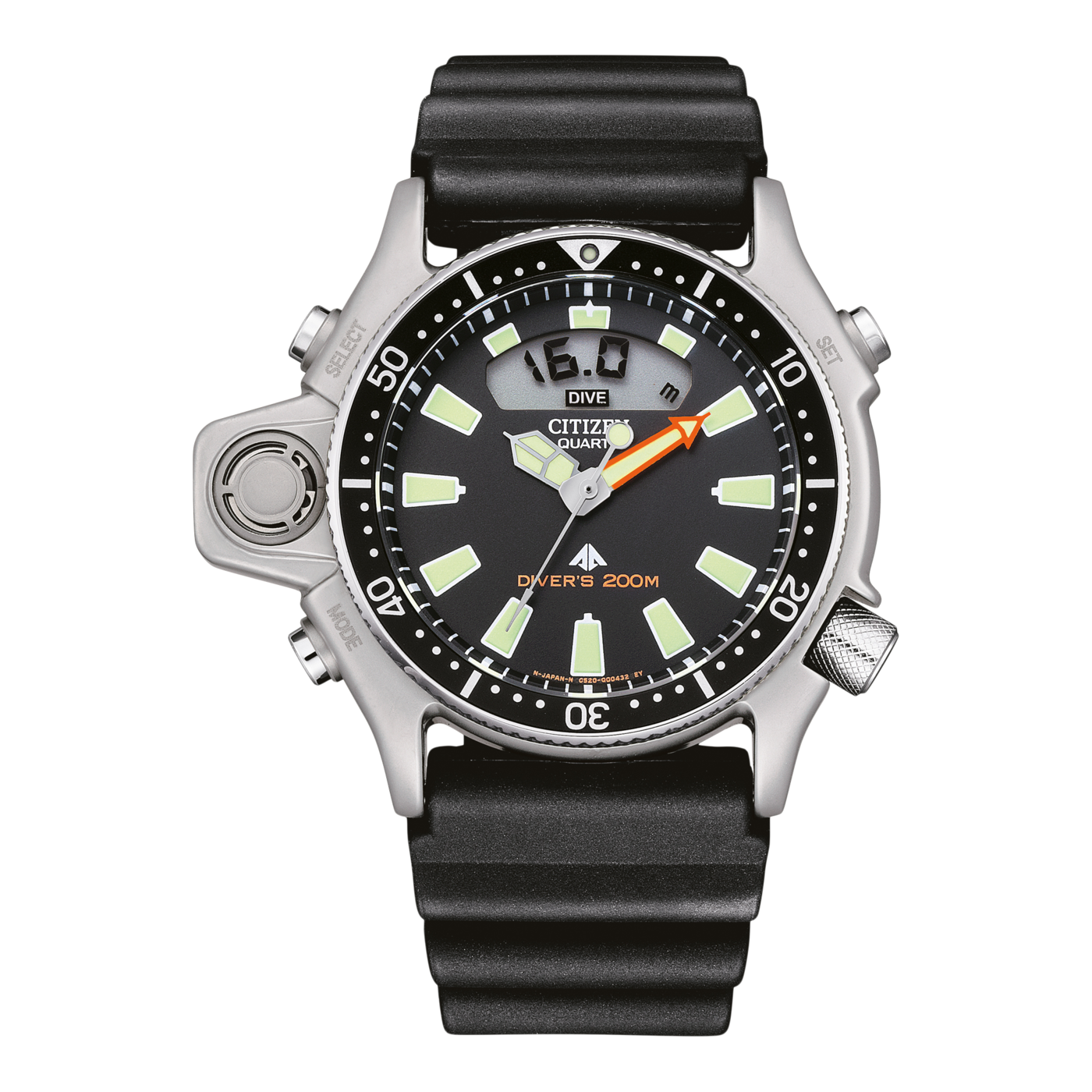 Citizen Promaster Aqualand JP2000-08E – Plongeuse Ana-Digi 200 m