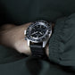 LM02 Type C Acier et cadran Noir