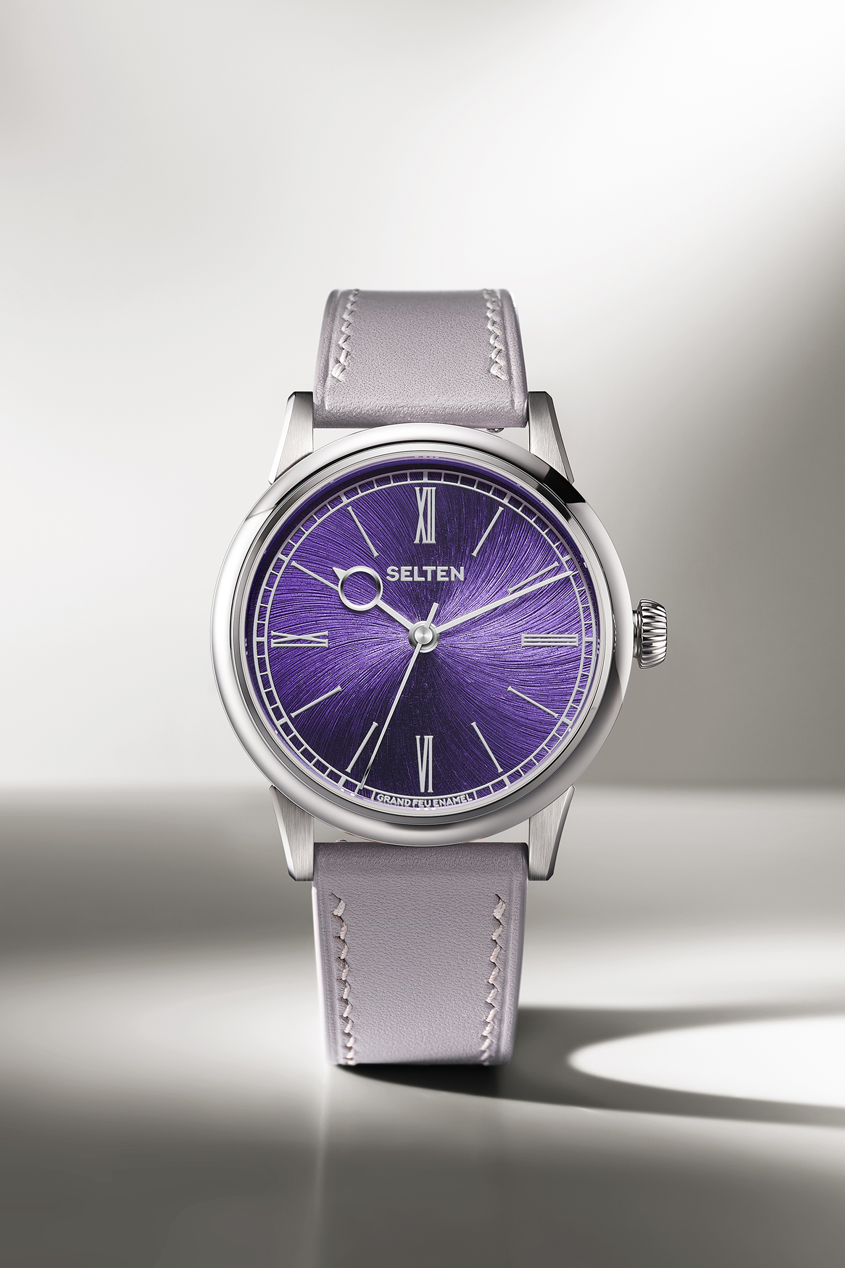 Selten Grand Feu Enamel – Spiral Prism Violet