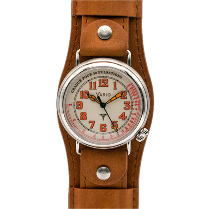 לוח Vario 1918 Medic בצבע קרם עם זוהר כתום