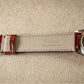 Bracelet de montre en cuir façon croco