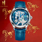 LUCKY HARVEY - HORSE CHIMING ALLOY BLUE