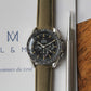 Bracelet de montre toile LARMOR PLAGE vintage green