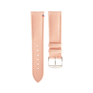 Bracelet de montre toile LARMOR PLAGE soft pink