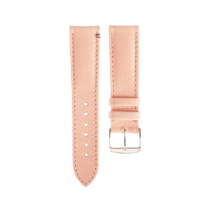 Bracelet de montre toile LARMOR PLAGE soft pink