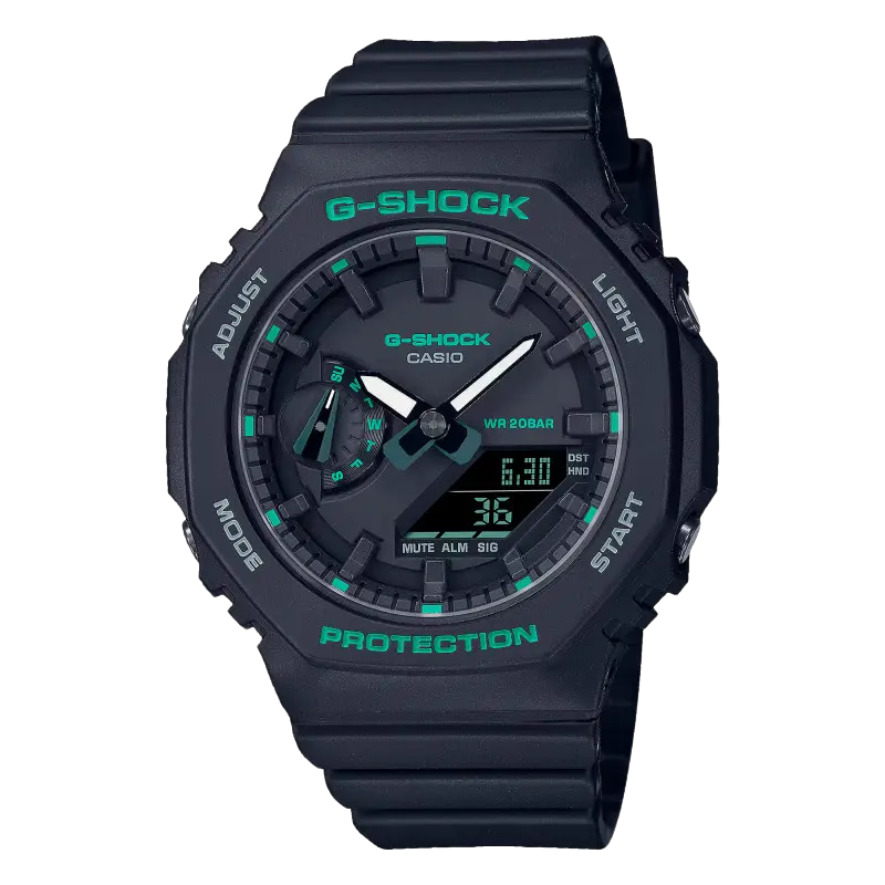 שעון G-Shock Green Accent GMA-S2100GA-1AER