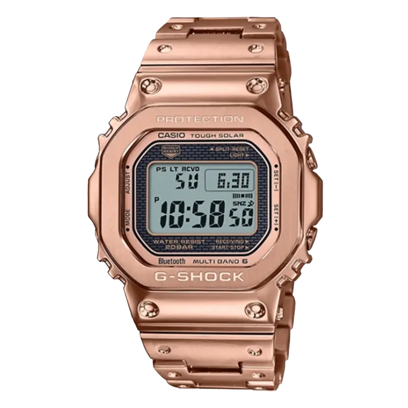 שעון G-Shock IP בצבע זהב ורוד GMW-B5000GD-4ER