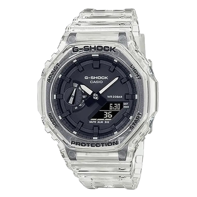 שעון שלד שקוף G-Shock GA-2100SKE-7AER