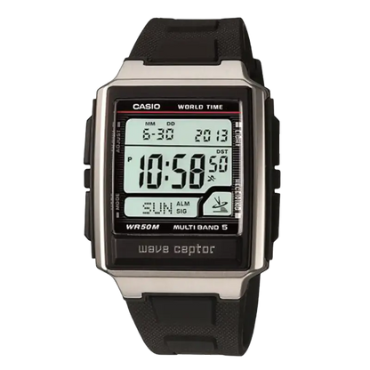 שעון מלבני Wave Ceptor WV-59R-1AEF 